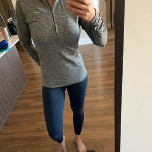 Gray Nike 1/2 Zip